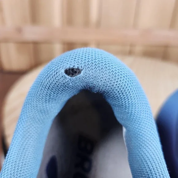 Brooks Women's Blue White Coral Trail Running Shoes - Picture 11 of 13